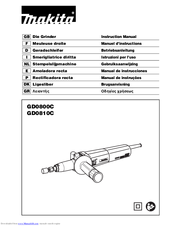 Makita GD0800C Instruction Manual