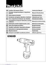 Makita 6960D Instruction Manual