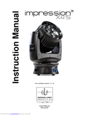 German Light Products IMPRESSIONX4S Instruction Manual