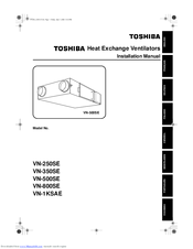 Toshiba VN-1KSAE Installation Manual