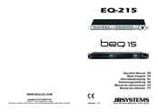 JB Systems EQ215 Operation Manual