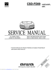 Aiwa CSD-FD89 Service Manual
