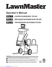 LawnMaster FD1501 Operator's Manual