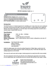 Inspire NS1002 Installation Manual