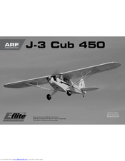 E-FLITE J-3 Cub 450 Instruction Manual