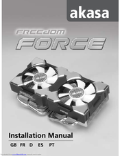 Akasa Freedom Force VC05 Installation Manual