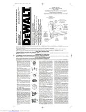 DeWalt D51430 Instruction Manual