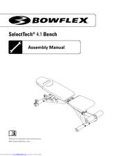 Bowflex SelectTech 4.1 Assembly Manual