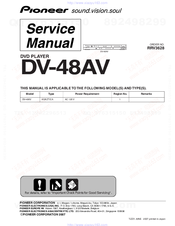 Pioneer Elite DV-48AV Service Manual
