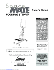 Stamina Space MATE Owner's Manual