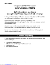 Conceptronic CLLMEASYWL User Manual