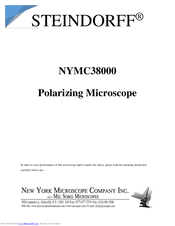 Steindorff NYMC38000 Manual