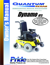 Pride Dynamo ATS Owner's Manual