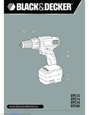 Black & Decker EPC18 Original Instructions Manual