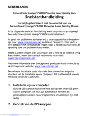 Conceptronic Lounge’n’LOOK Phoenixx Quick Installation Manual