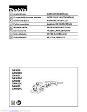 Makita GA5020C Instruction Manual