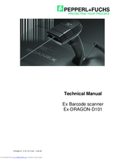 Pepperl+Fuchs Ex-DRAGON-D101 Technical Manual