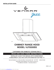 Venmar VJ70330SS Instructions Manual