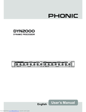 Phonic DYN2000 User Manual