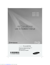 Samsung ASV24P Series User & Installation Manual