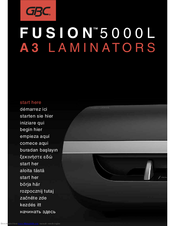 GBC Fusion 5000L Start Here Manual