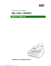 Tec MA-1450-1 Series Owner's Manual