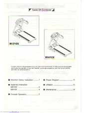 LA Fitness MI410X User Manual