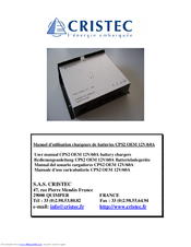 Cristec CPS2 OEM 12V/60A User Manual