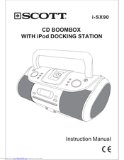 Scott i-SX90 Instruction Manual