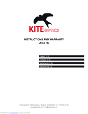 Kite Optics LYNX HD Instruction Manual