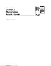 Intel DK440LX Product Manual