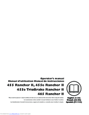 Husqvarna 455 Rancher II Operator's Manual
