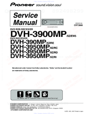 Pioneer DVH-3950MP/XZ/RD Service Manual