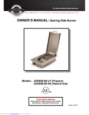 Jackson Grills GSBSEAR-LP Owner's Manual