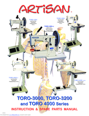 Artisan Home Furniture TORO-3200 Spare Parts & Instruction Manual