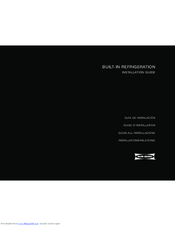 Sub-Zero ICBBI-48SID Installation Manual