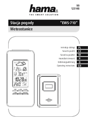 Hama 99123148 WS-710 Operating Instructions Manual