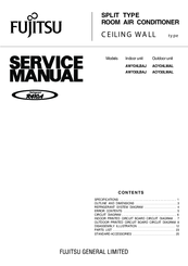 Fujitsu AWY30LBAJ Service Manual