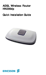 Ericsson HN290dp Quick Installation Manual