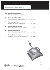 Maytronics BASIC 1 Operating Instructions Manual