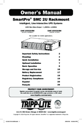Tripp Lite SmartPro SMC10002URM Owner's Manual