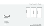 Viking Custom Front series Installation Manual