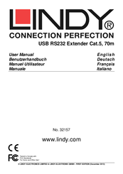 Lindy 32157 User Manual