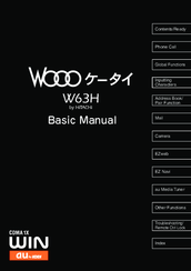 Hitachi W63H User Manual