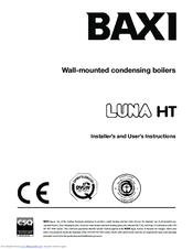 Baxi Luna HT Installers And Users Instructions