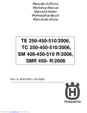 Husqvarna TE 250 Workshop Manual