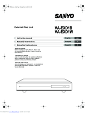 Sanyo VA-EXD1W Instruction Manual