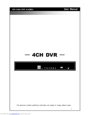 JJ SecuWatch SGD-860A User Manual