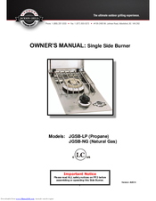 Jackson Grills JGSB-LP Owner's Manual
