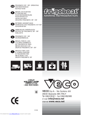 Frigoboat FRIGOMATIC 35F - 50F Operating And Maintenance Instructions Manual